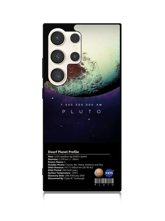 Space Facts Pluto Samsung Galaxy S25 Ultra 5G Case QC9687