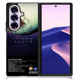 Space Facts Pluto Samsung Galaxy Z Fold 7 Case OV9687