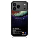 Space Facts Pluto iPhone 17 Pro Case RC9687
