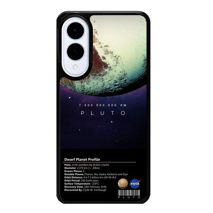 Space Facts Pluto Samsung Galaxy S25 Edge 5G Case OV9687
