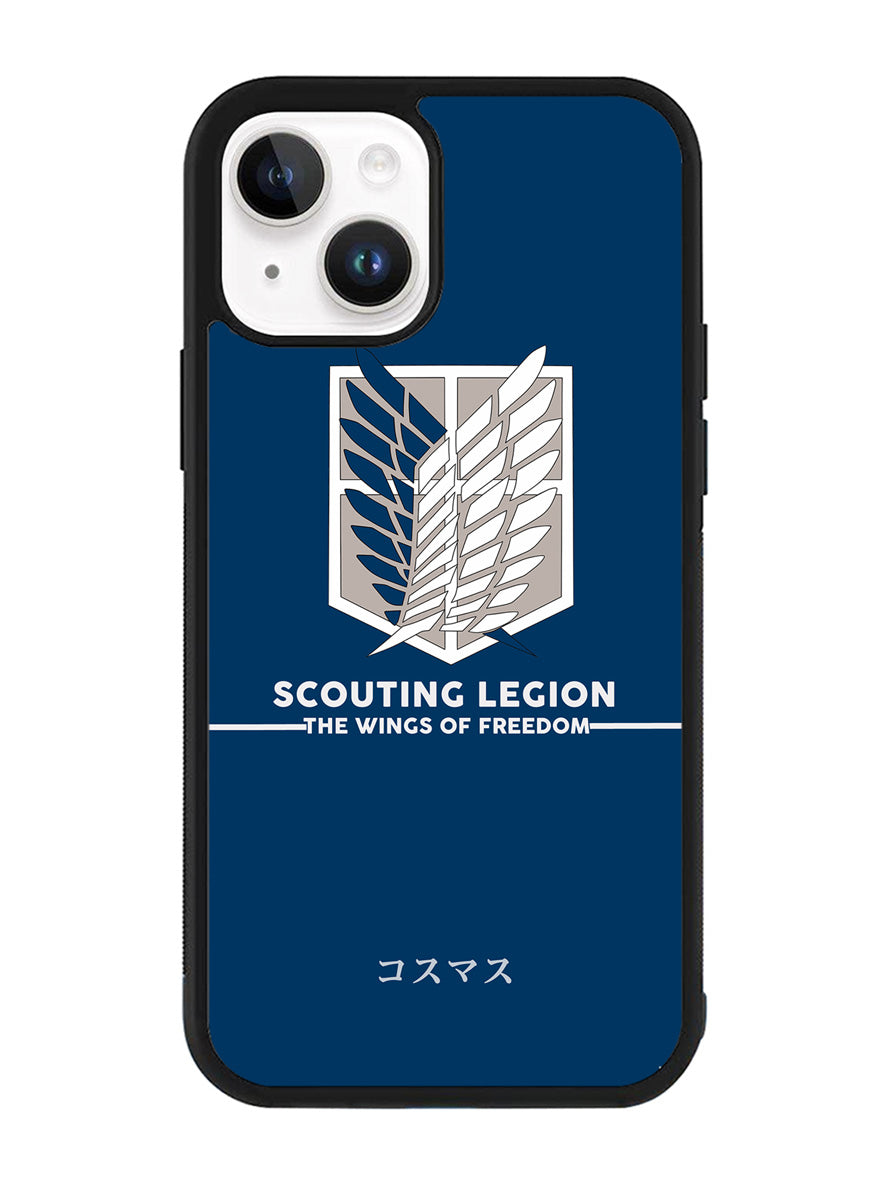Attack On Titan Scouting iPhone 14 Plus Case QC9694