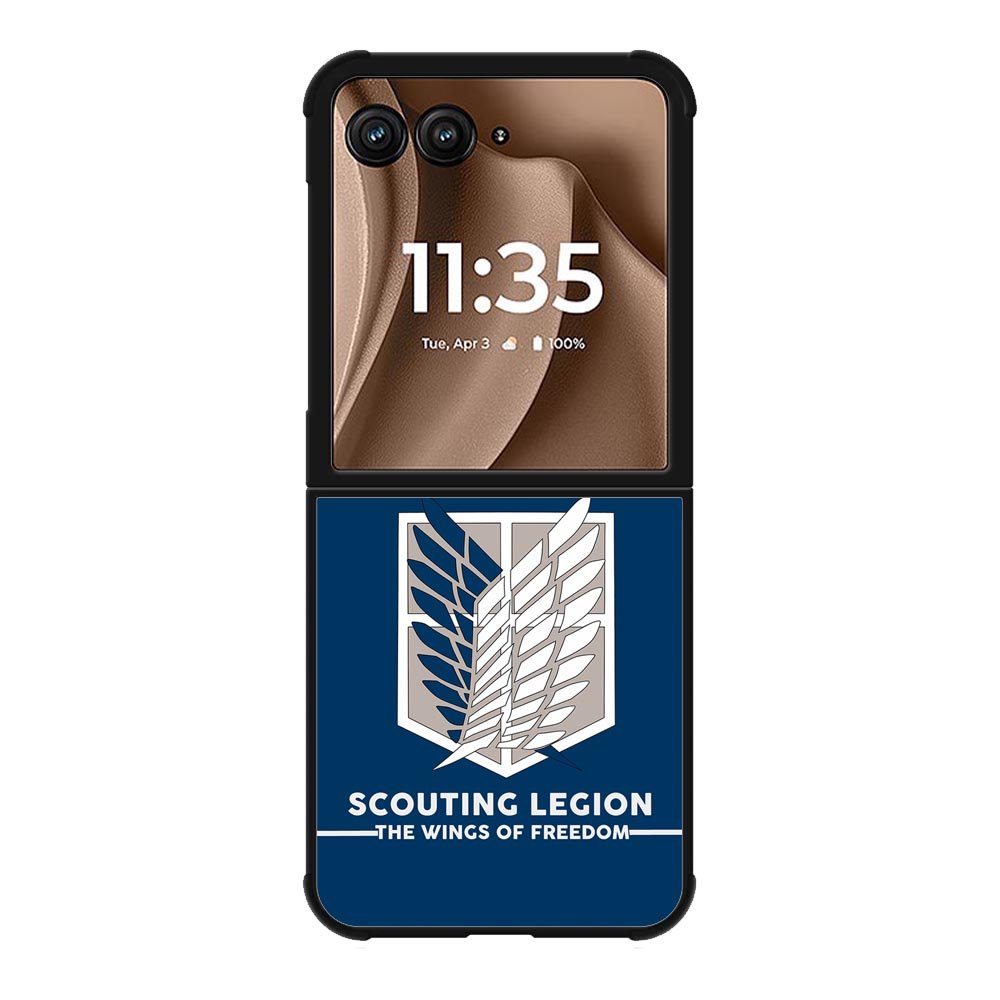 Attack On Titan Scouting Motorola Moto RAZR Plus 2025 Case OV9694