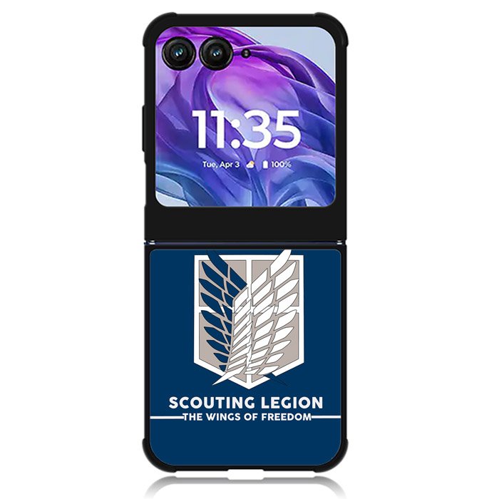 Attack On Titan Scouting Motorola Moto Razr Plus 2024 , Moto Razr+ 2024 Case OV9694