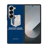 Attack On Titan Scouting Samsung Galaxy Z Fold 7 5G Case QC9694