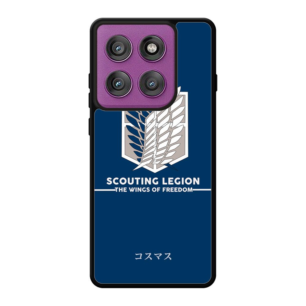 Attack On Titan Scouting Motorola Moto Edge 60 Pro Case QC9694