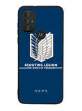 Attack On Titan Scouting Motorola Moto G Pure 2021 , Moto G Power 2022 Case OV9694