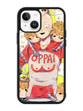 oppai one punch man iPhone 14 Plus Case QC9756