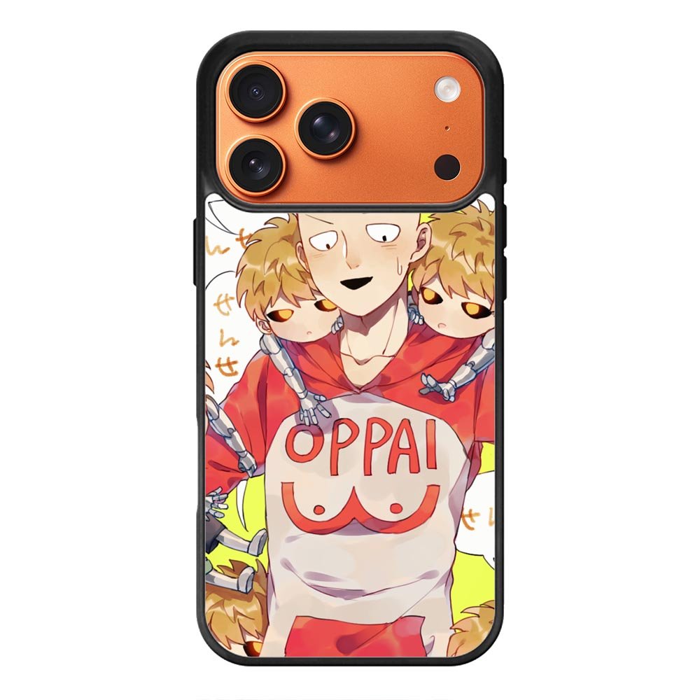 oppai one punch man iPhone 17 Pro Max Case QC9756