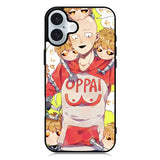 oppai one punch man iPhone 16 Case QC9756