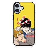 Reigen Arataka x Kageyama Shigeo iPhone 16 Case QC9761