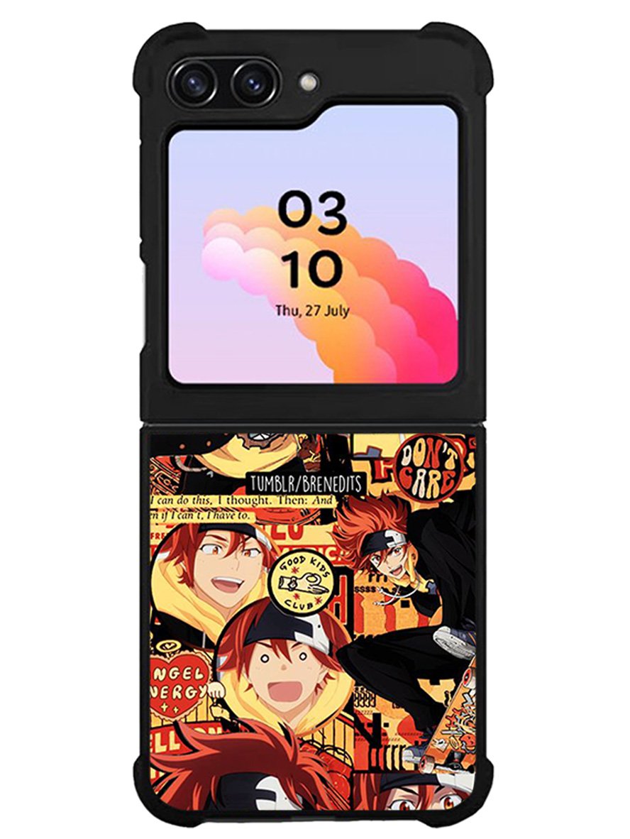 sk8 the infinity wiki fandom Samsung Galaxy Z Flip 5 5G 2023 Case OV9723