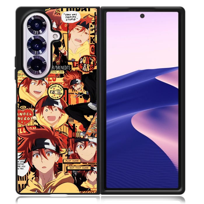 sk8 the infinity wiki fandom Samsung Galaxy Z Fold 7 Case OV9723