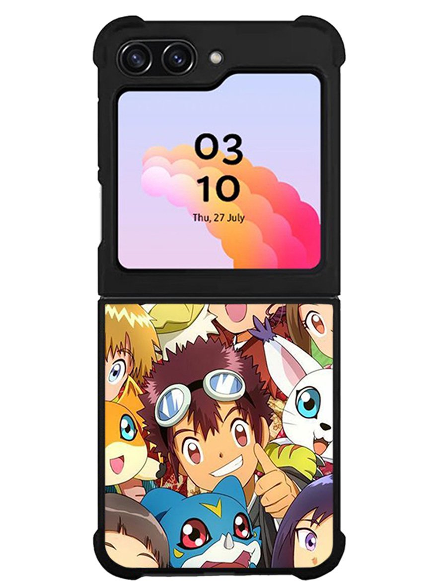 digimon Samsung Galaxy Z Flip 5 5G 2023 Case OV9778