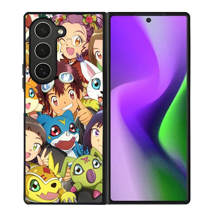 digimon Samsung Galaxy Z Fold 6 5G 2024 Case OV9778