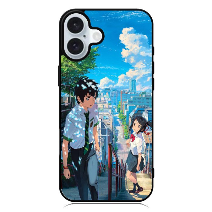 your name anime iPhone 16 Plus Case QC9736