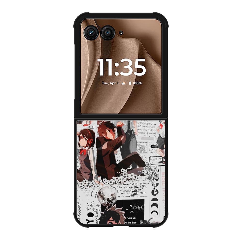 your name Motorola Moto RAZR Plus 2025 Case OV9738
