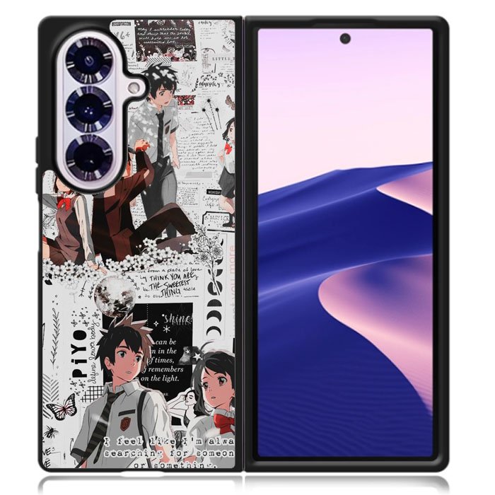 your name Samsung Galaxy Z Fold 7 Case OV9738