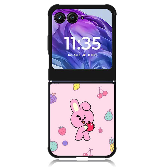 Cooky BT21 Motorola Moto Razr Plus 2024 , Moto Razr+ 2024 Case OV9777