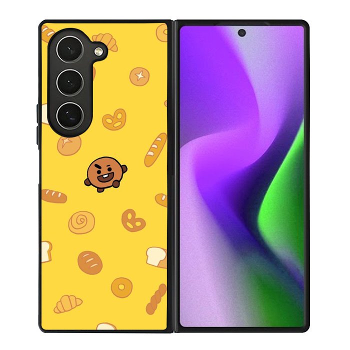 Shooky BT21 Samsung Galaxy Z Fold 6 5G 2024 Case OV9721
