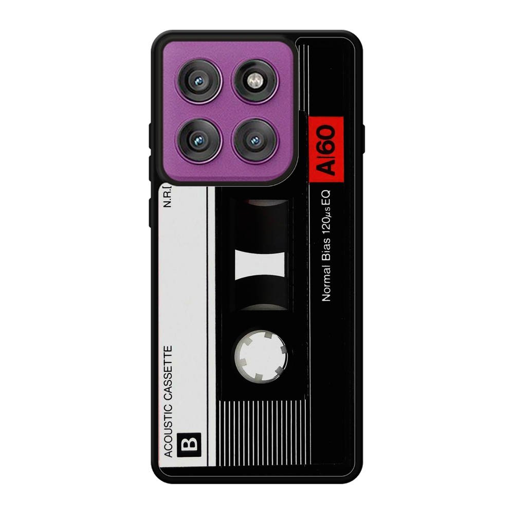 Retro Cassette Motorola Moto Edge 60 Pro Case