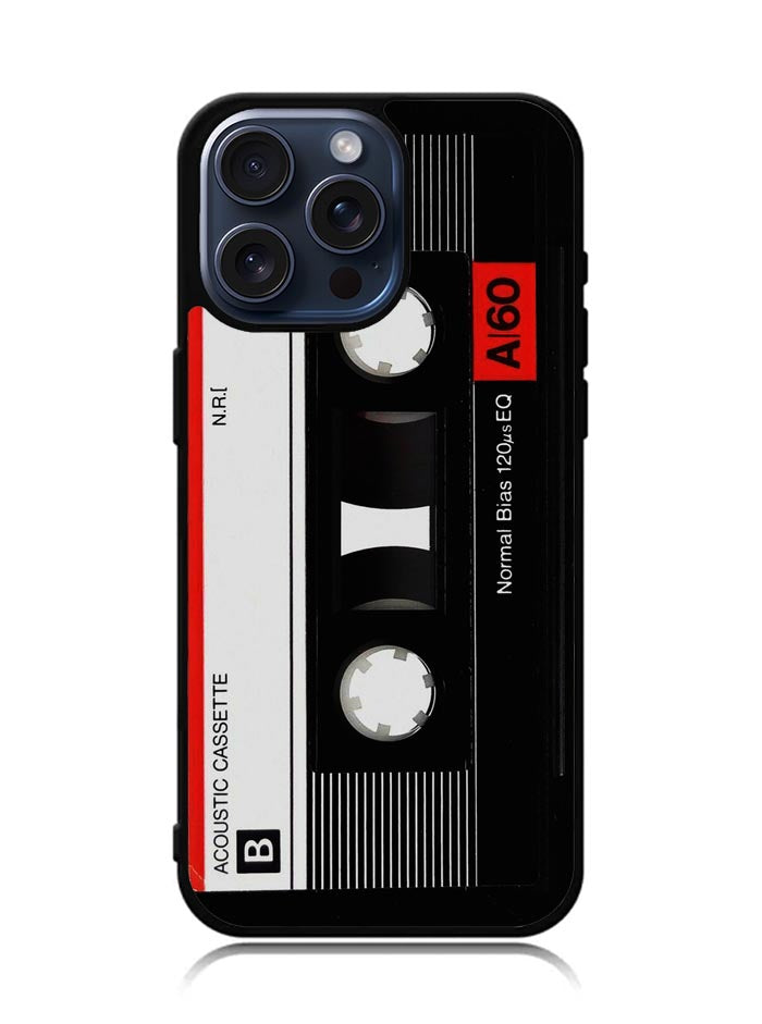 Retro Cassette iPhone 15 Pro Max Case