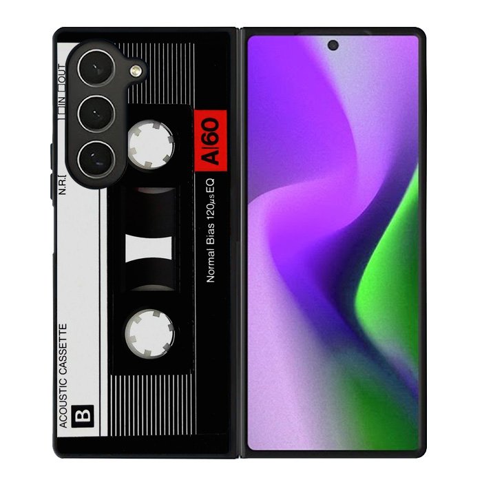 Retro Cassette Samsung Galaxy Z Fold 6 Case