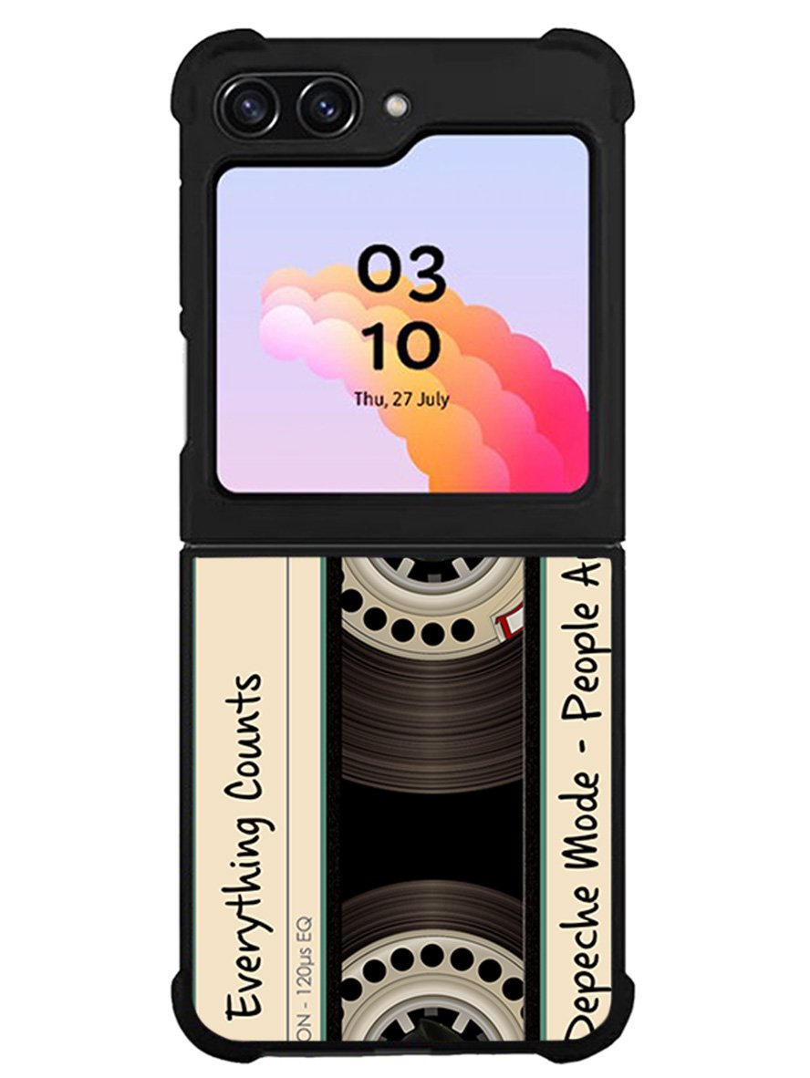Retro Cassette Samsung Galaxy Z Flip 5 5G 2023 Case OV9764