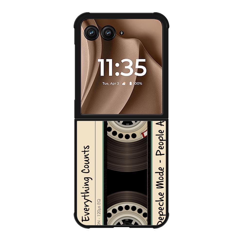 Retro Cassette Motorola Moto RAZR Plus 2025 Case OV9764