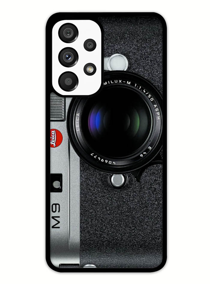 Black M9 Leica Camera Samsung Galaxy A53 5G Case