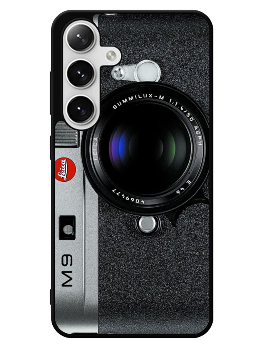 Black M9 Leica Camera Samsung Galaxy S24 5G Case