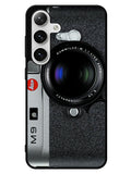 Black M9 Leica Camera Samsung Galaxy S25 5G Case