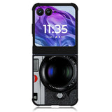 Black M9 Leica Camera Motorola Moto Razr Plus 2024 , Moto Razr+ 2024 Case
