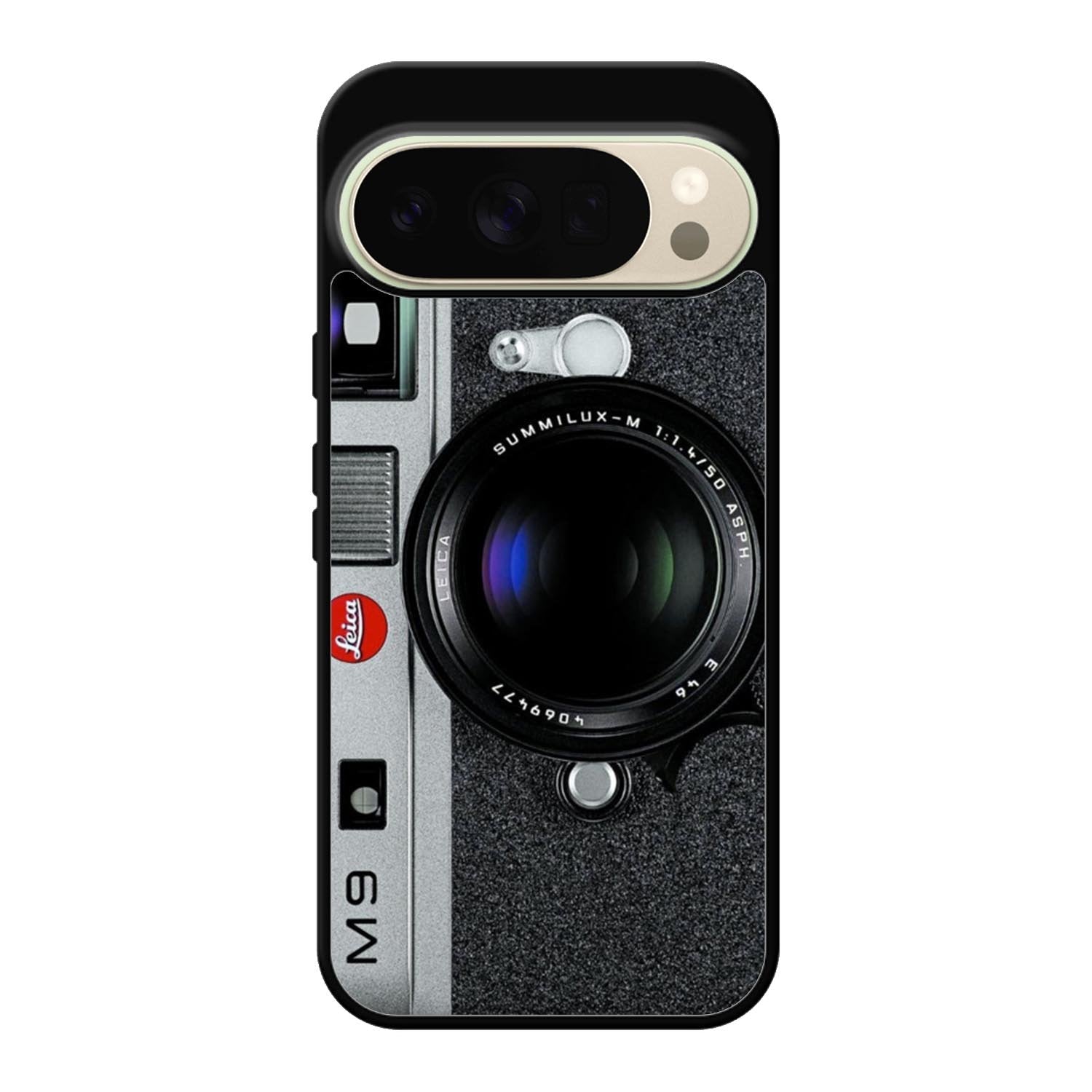 Black M9 Leica Camera Google Pixel 10 Pro Case