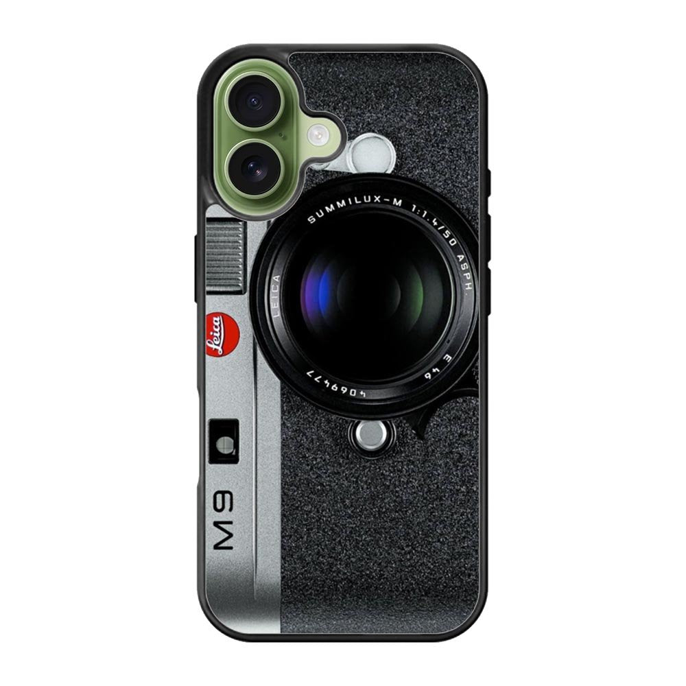 Black M9 Leica Camera iPhone 17 Case