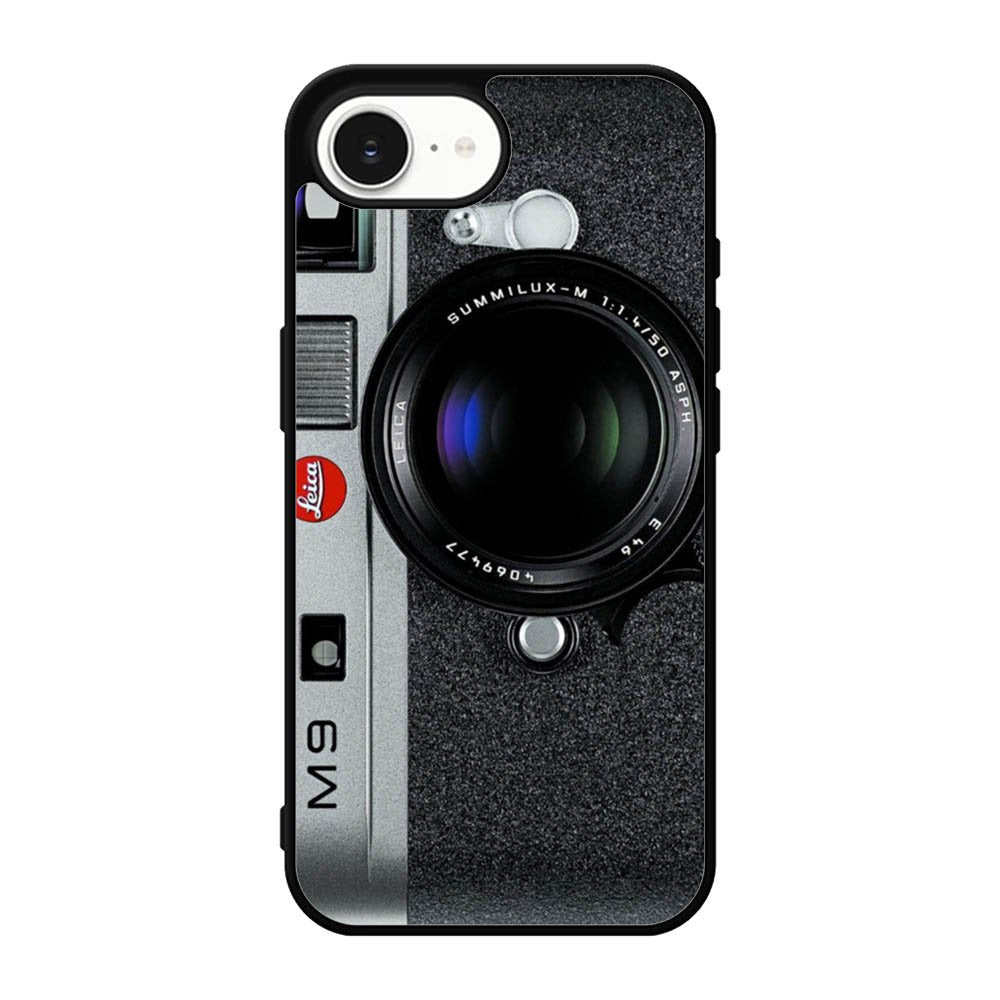 Black M9 Leica Camera iPhone 17e Case