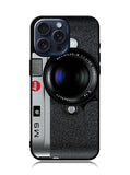 Black M9 Leica Camera iPhone 15 Pro Max Case