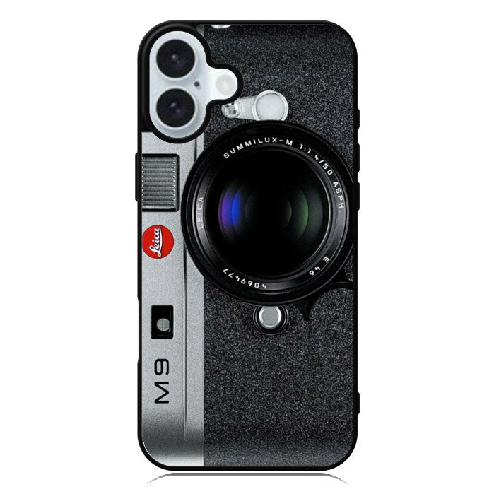 Black M9 Leica Camera iPhone 16 Case