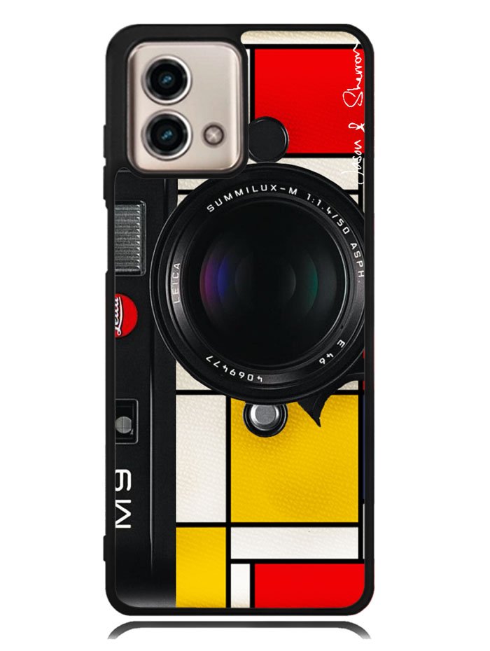 Black M9 Leica Camera Motorola Moto G Stylus 5G 2023 Case OV9769