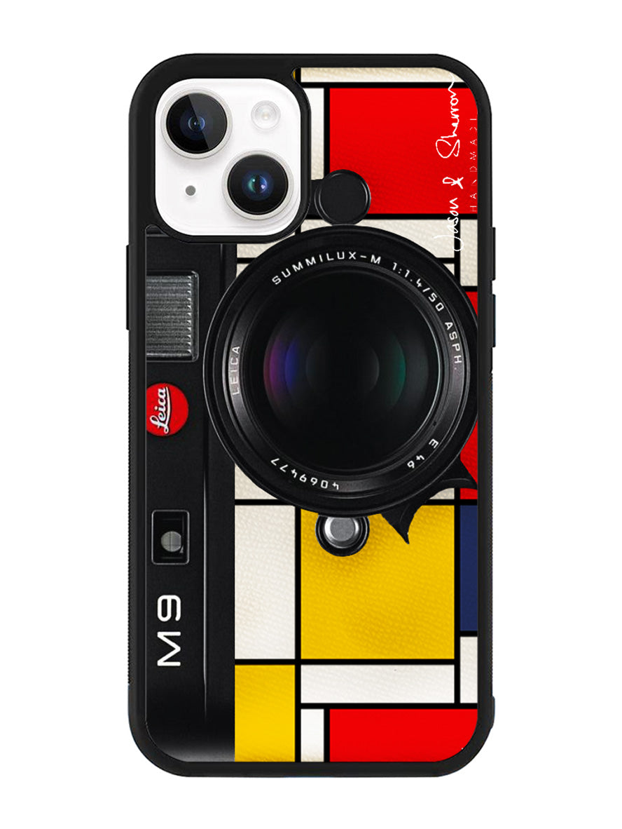 Black M9 Leica Camera iPhone 14 Plus Case QC9769