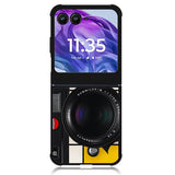 Black M9 Leica Camera Motorola Moto Razr Plus 2024 , Moto Razr+ 2024 Case OV9769