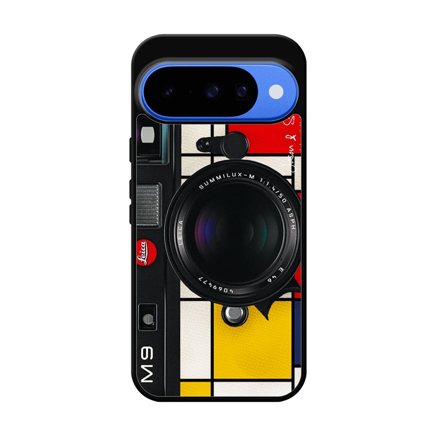Black M9 Leica Camera Google Pixel 10 Case QC9769
