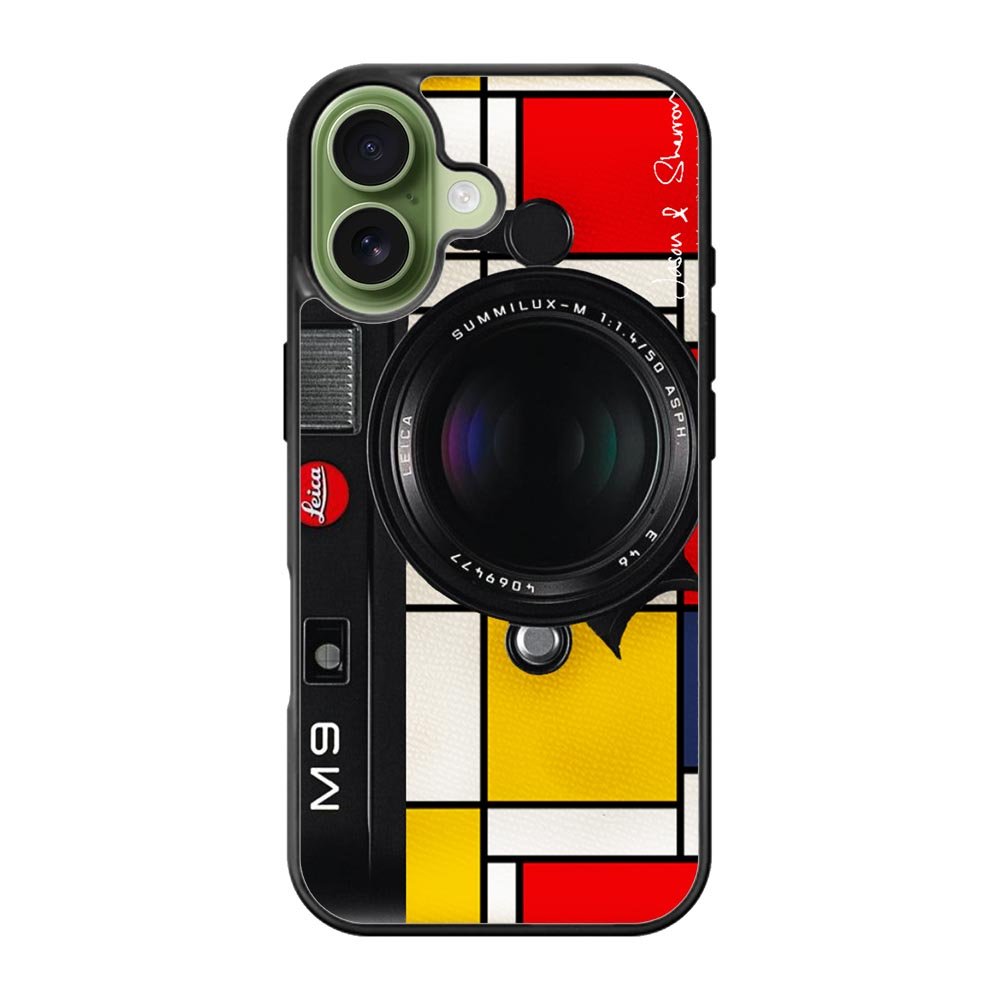 Black M9 Leica Camera iPhone 17 Case QC9769
