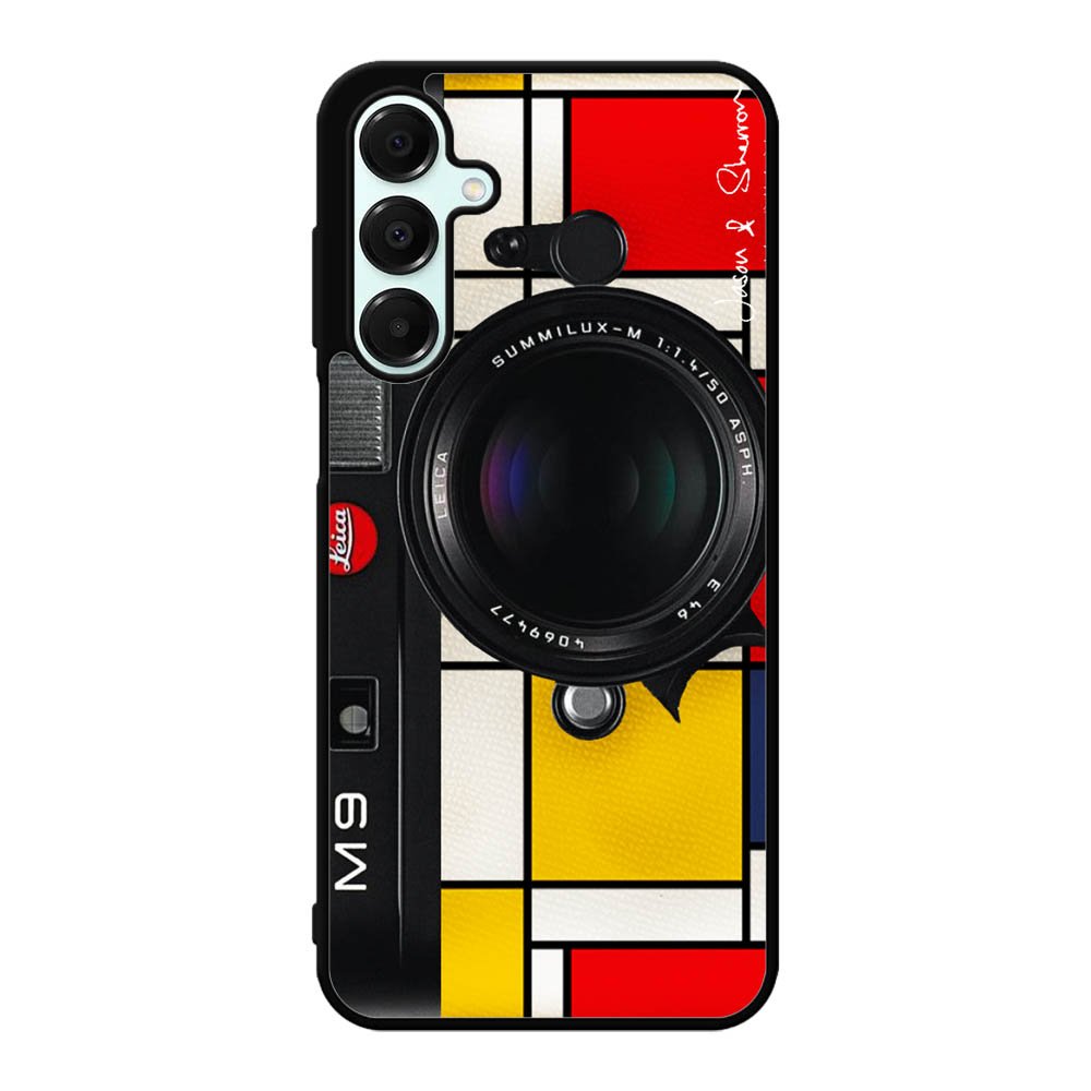 Black M9 Leica Camera Samsung Galaxy A16 Case OV9769