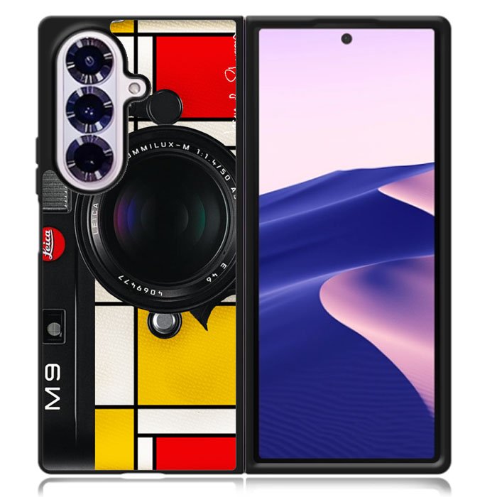 Black M9 Leica Camera Samsung Galaxy Z Fold 7 Case OV9769