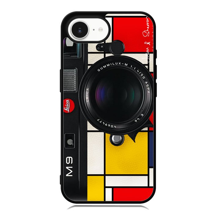 Black M9 Leica Camera iPhone 16e Case OV9769