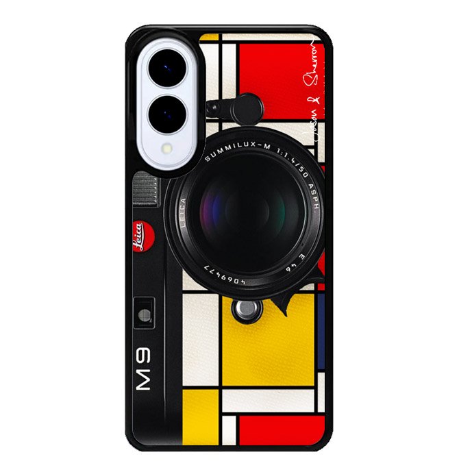 Black M9 Leica Camera Samsung Galaxy S25 Edge 5G Case OV9769