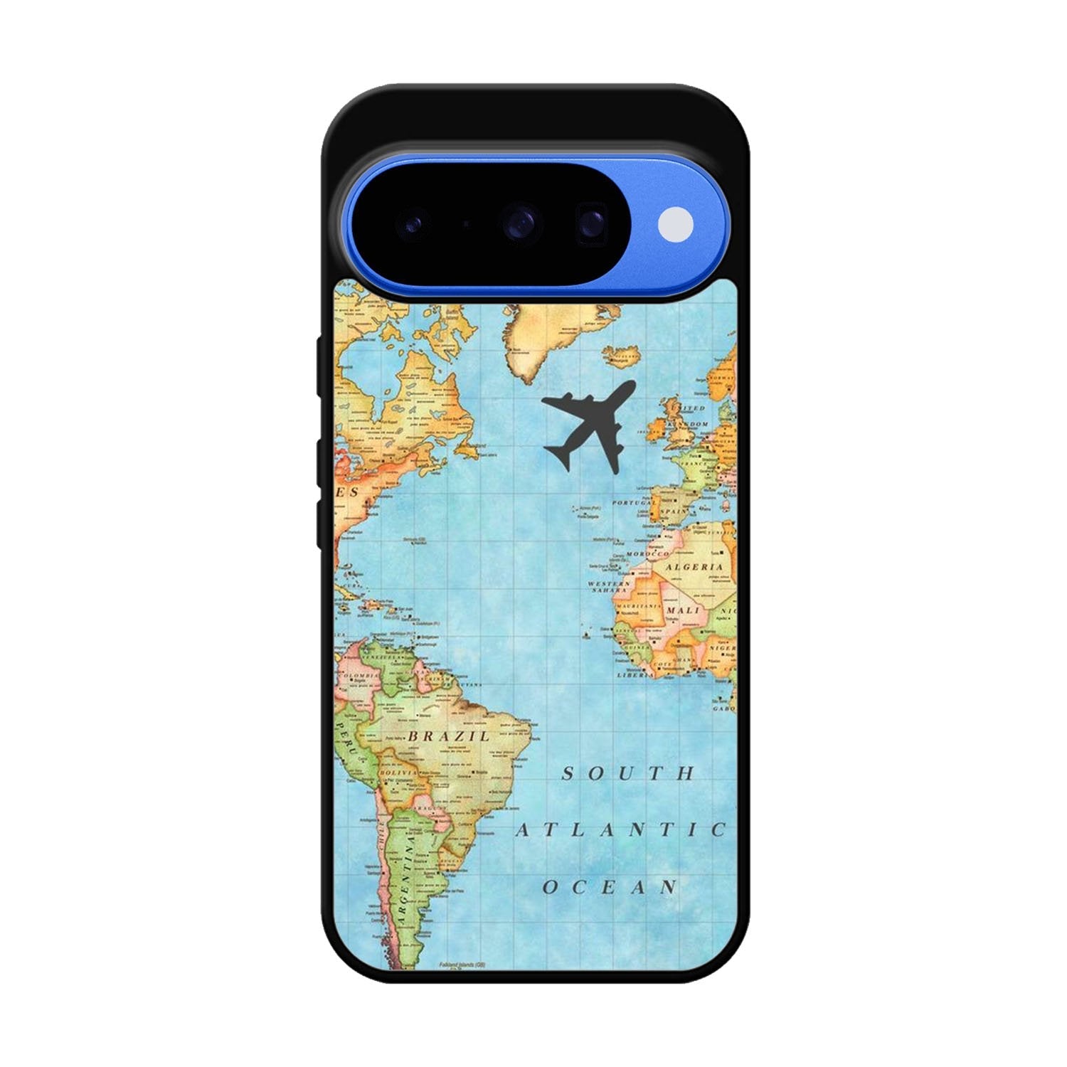 World Map Google Pixel 10 Case OV9733