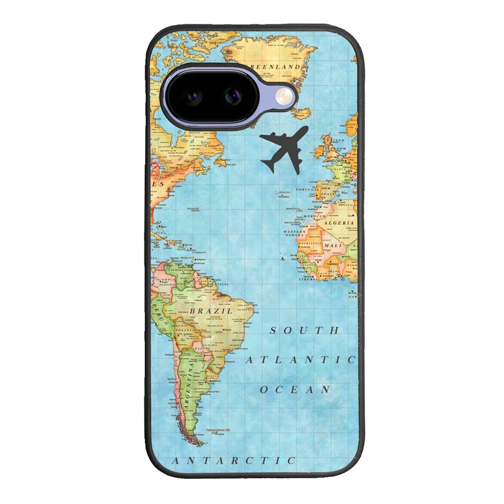 World Map Google Pixel 10A Case OV9733