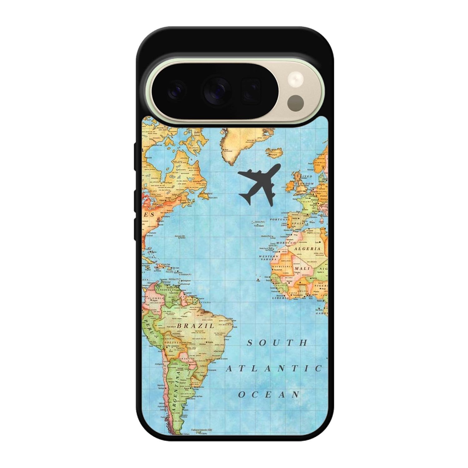 World Map Google Pixel 10 Pro Case OV9733
