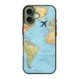 World Map iPhone 17 Case OV9733